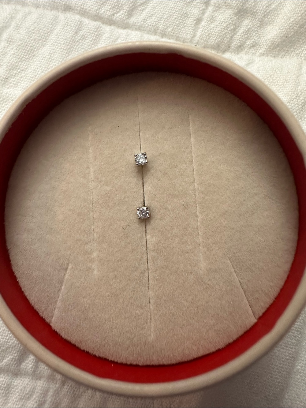 Adornmonde Frankie u hoop diamond earring